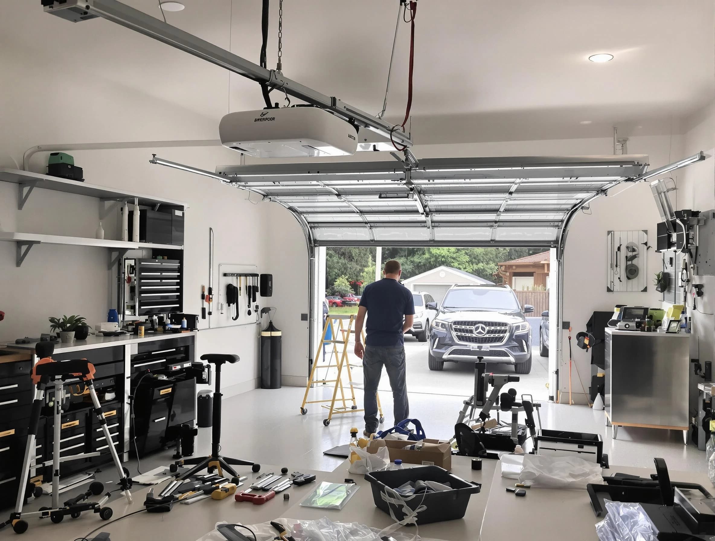 Garage door opener installation by North Plainfield Garage Door Repair in North Plainfield